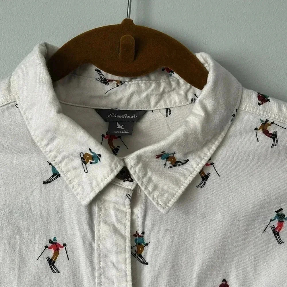 Eddie Bauer |  Ski Slope Button Up - Picture 2 of 6
